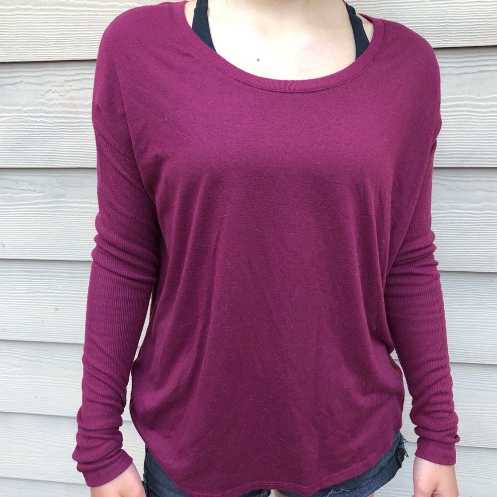 Maroon longsleeve